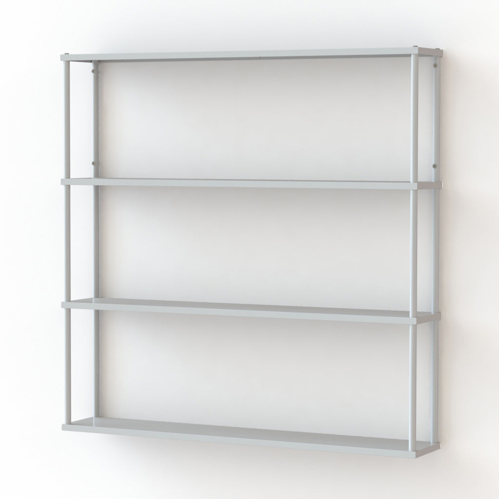 Wall-mounted Steel Shelving Unit