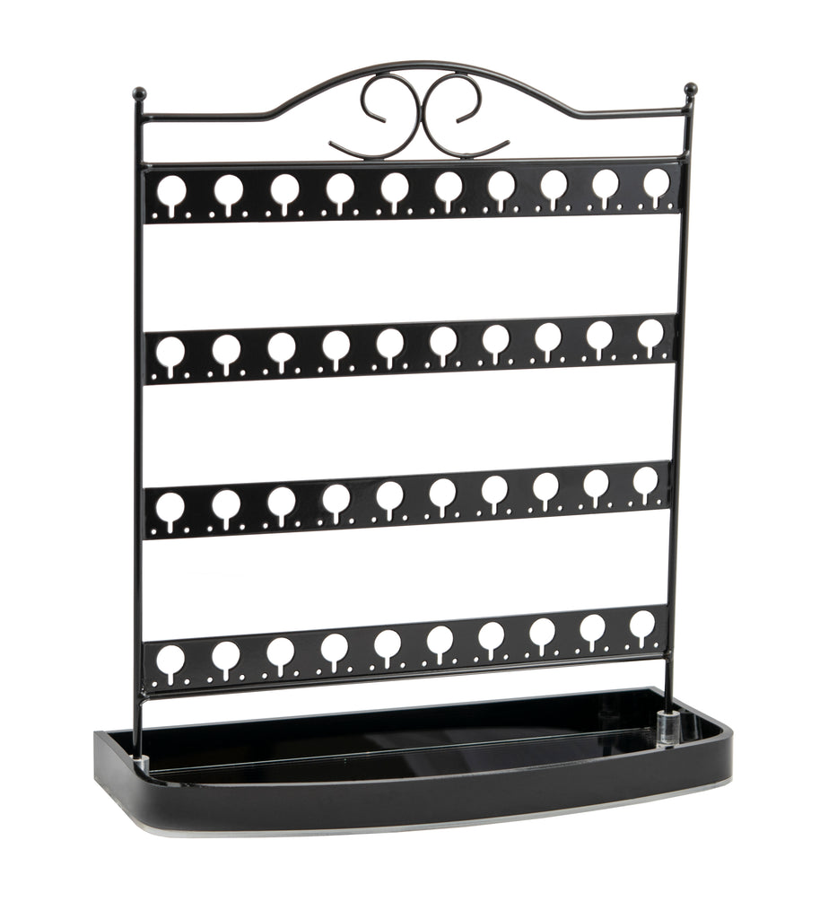 Earring Display Stand with Mirror Base