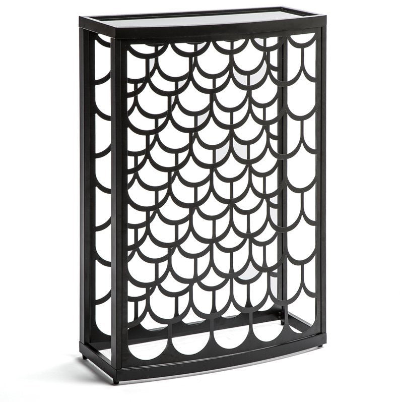 36 Bottle Art Deco Wine Rack.