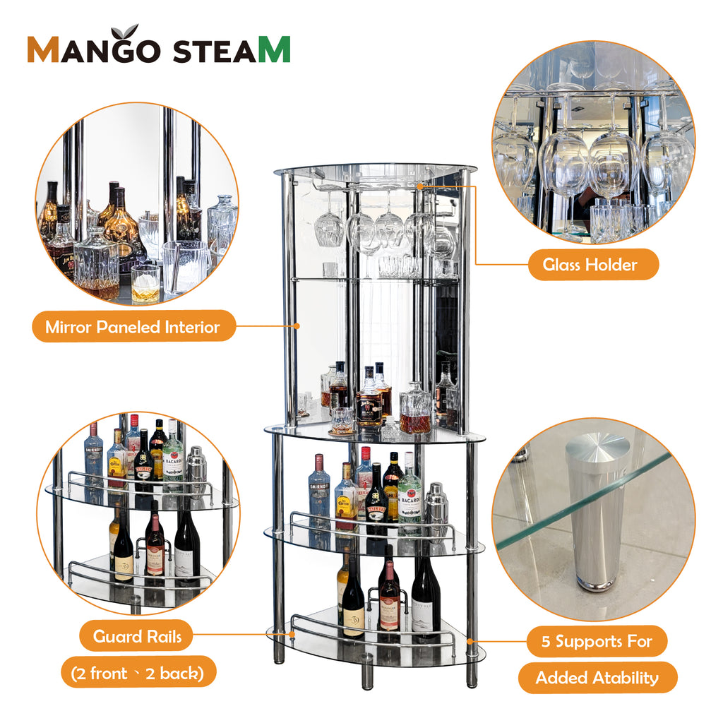 Mango Steam Modern Home Corner Tower Bar