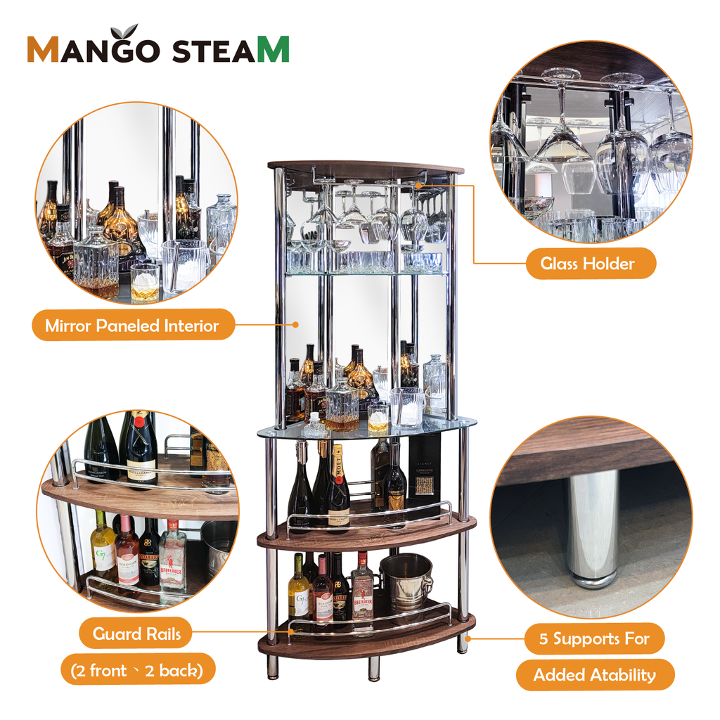 Mango Steam Modern Home Corner Tower Bar