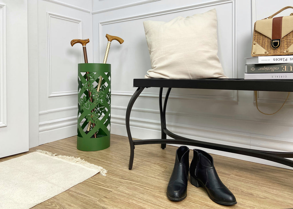 Mango Steam Round Ivy Umbrella Stand 22"