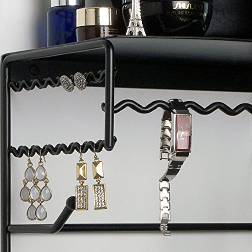 Wall Mounted Jewelry Organizer Shelf.