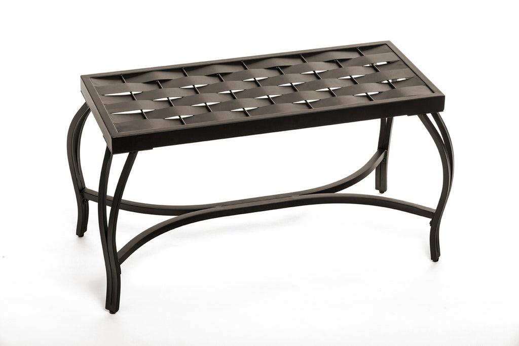 Mango Steam Outdoor Patio Bench Bronze 