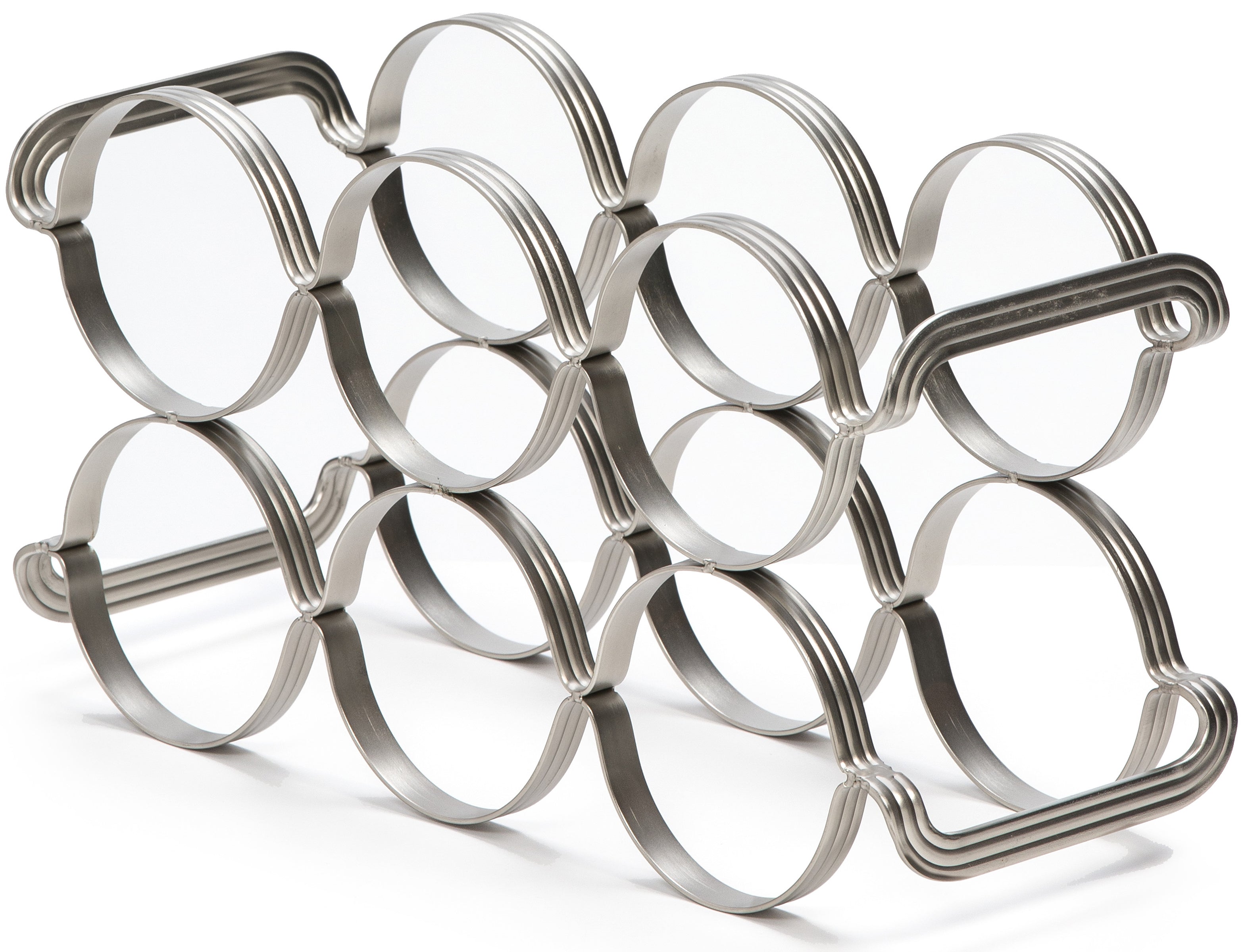 Silver wine online rack