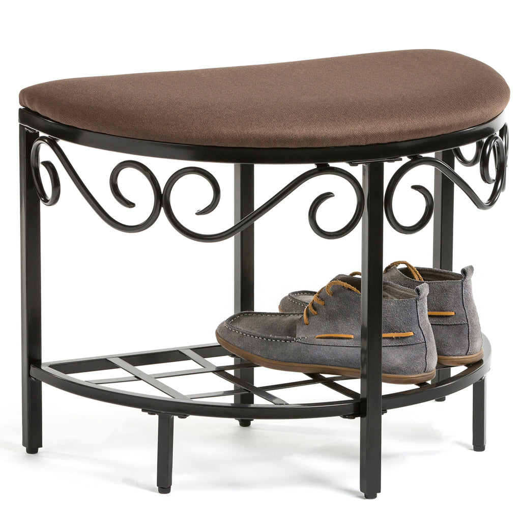 Mango Steam Half Moon Shoe Bench