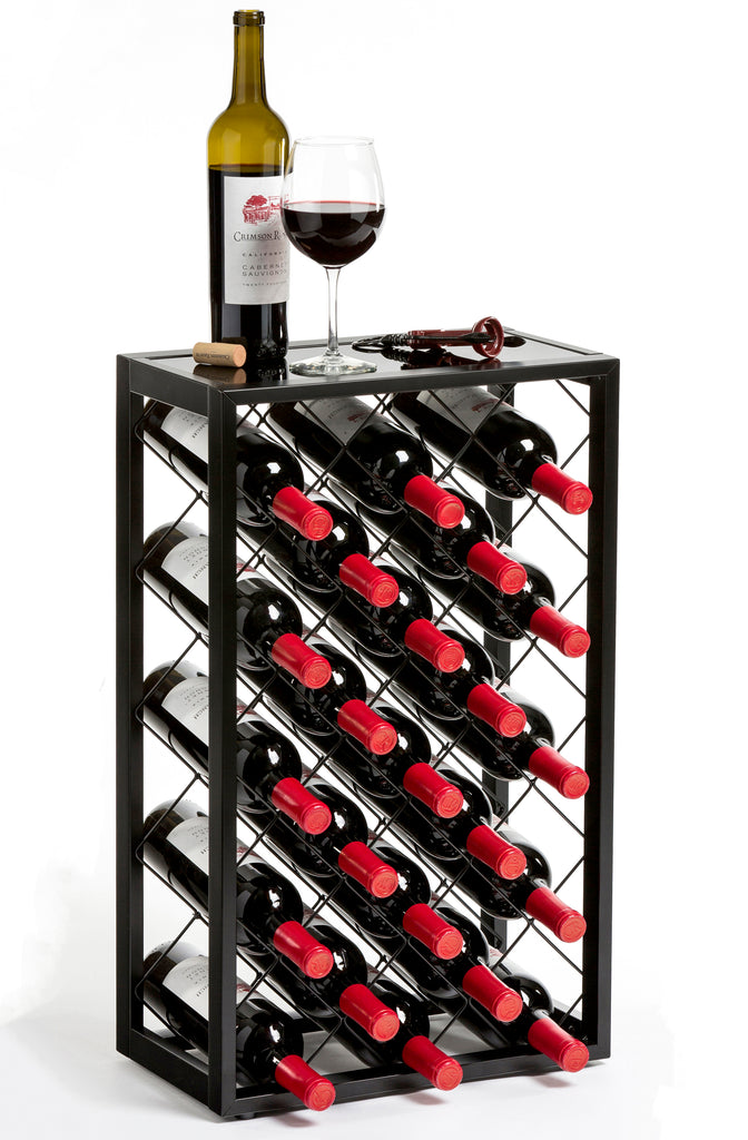 Mango Steam 23 Bottle Wine Rack_Black