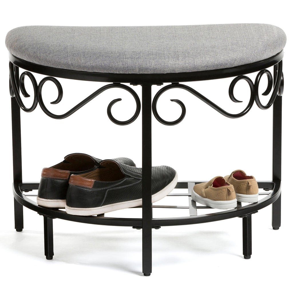 Mango Steam Half Moon Shoe Bench